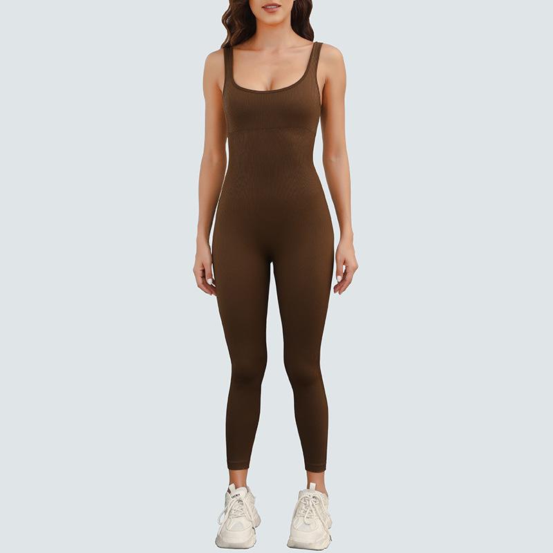 Align™ Bodysuit 28″  | Womens Jumpsuits & Rompers Clothing Espresso