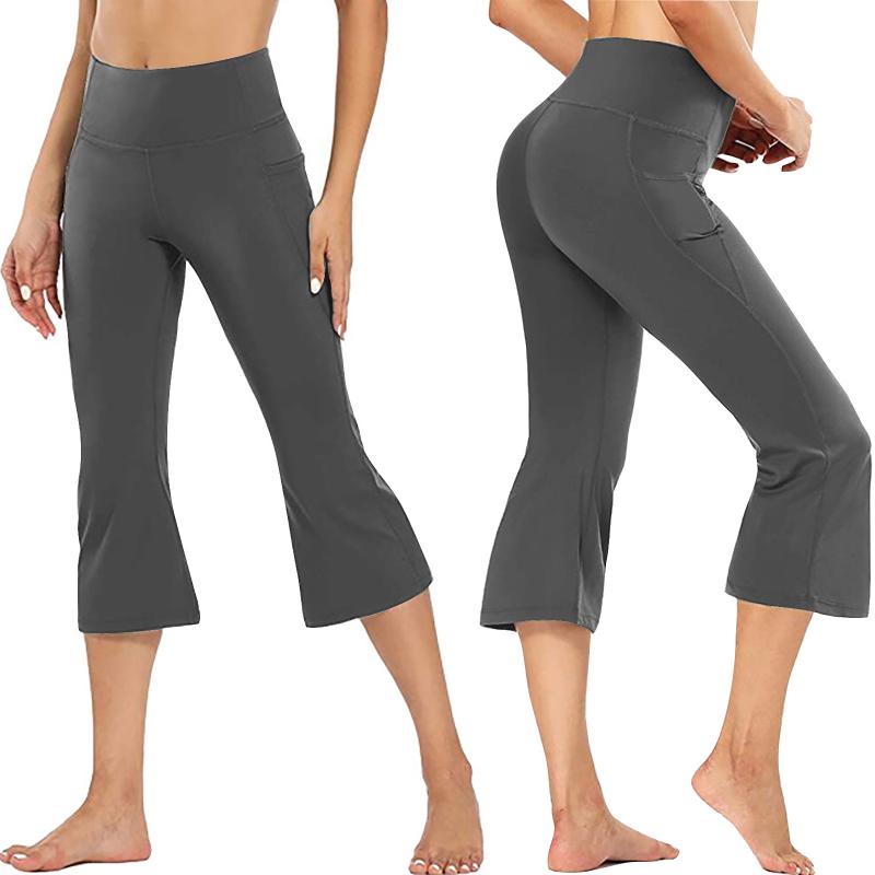 Align™ High-Rise Mini-Flare Pant,Extra Short  | Womens Pants Clothing Black