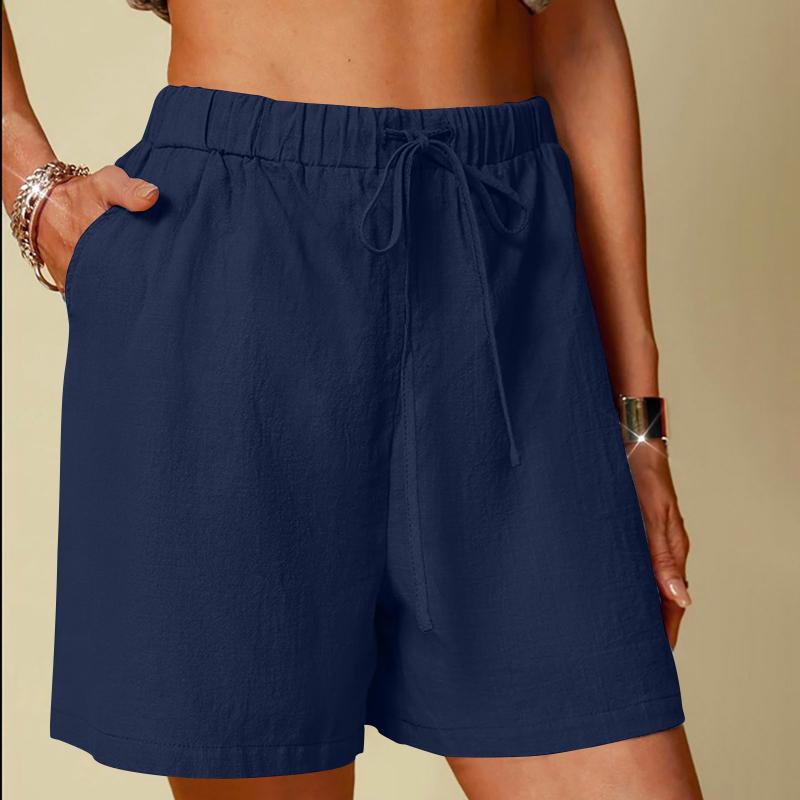 Cinchable Waist High-Rise Woven Short 3.5″  | Womens Shorts Clothing Shorts