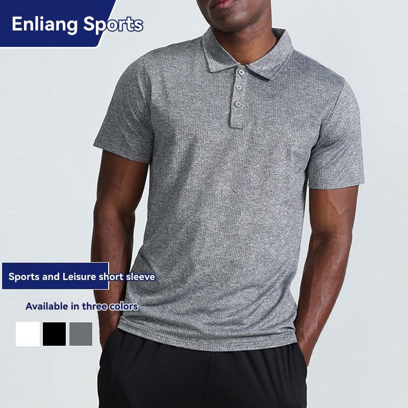 Evolution Short-Sleeve Polo Shirt  | Mens Shirts Clothing Heathered Nightfall