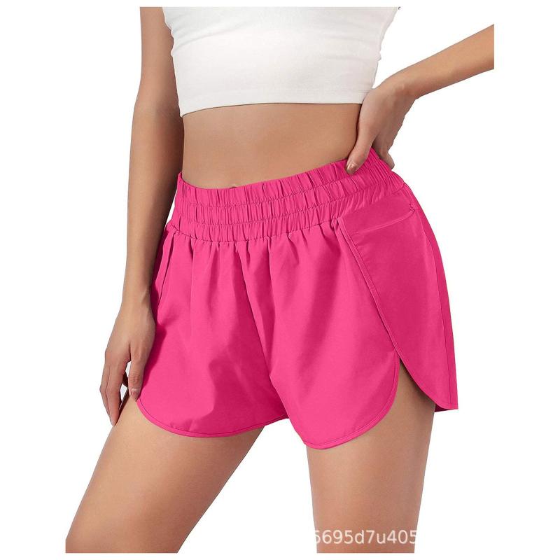 Hotty Hot High-Rise Lined Short 4″  | Womens Shorts Clothing Sakura Pink