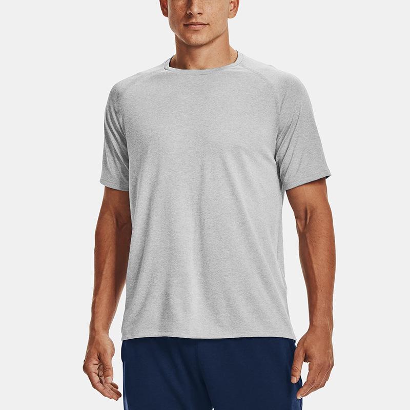 License To Train Short-Sleeve Shirt  | Mens Shirts Clothing Heathered Oasis Blue