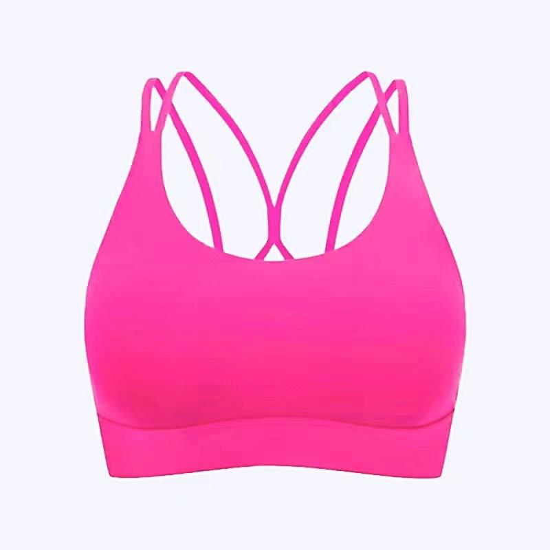 Like A Cloud Longline Bra,Light Support, D/Dd Cup  | Womens Sports Bras Clothing Sakura Pink