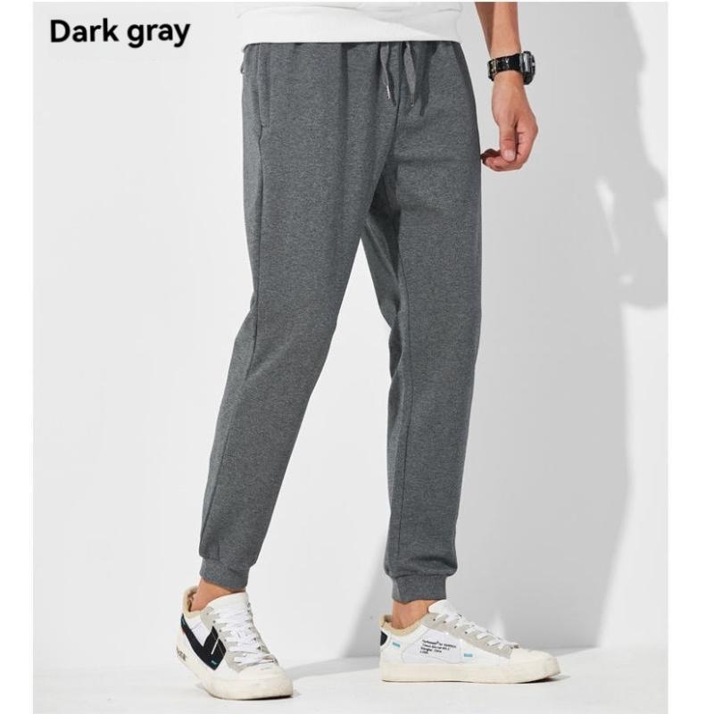 Soft Jersey Jogger  | Mens Pants Clothing Heathered Black/Heathered Silver Drop